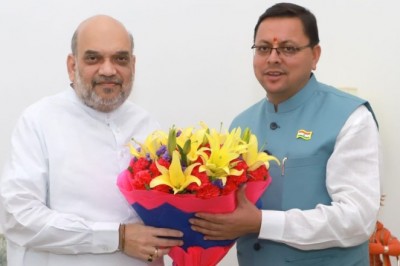 केंद्रीय मंत्री शाह से मिले सीएम धामी, प्रदेश अध्यक्ष महेंद्र भट्ट ने की नड्डा से मुलाकात