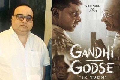 राजकुमार संतोषी की 'गांधी गोडसे एक युद्ध' के खिलाफ प्रदर्शन, मेकर्स को बुलानी पड़ी पुलिस