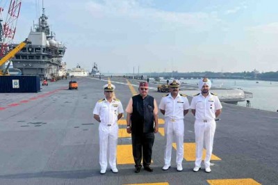 सैन्यधाम में स्थापित की जाएगी INS Vikrant की प्रतिकृति, केरल दौरे पर बोले कैबिनेट मंत्री