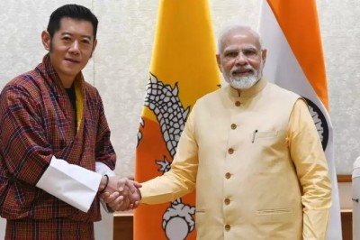 भूटान नरेश, प्रधानमंत्री मोदी के बीच हुई मुलाकात, द्विपक्षीय संबंध मजबूत करने पर फोकस