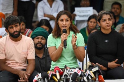 पहलवान न्याय के लिए भूख हड़ताल पर बैठने को तैयार, बयान नहीं दर्ज किए जाने पर जताई निराशा