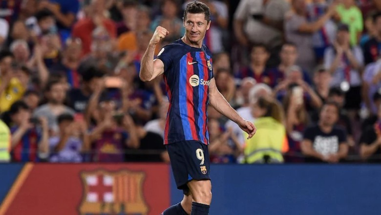 La Liga: बार्सिलोना ने वालाडोलिड को 4-0 से हराया, लेवेंडोवस्की ने किए दो गोल