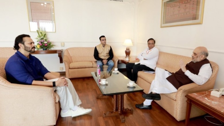 अमित शाह से मुलाकात करने पहुंचे रोहित शेट्टी, यूजर्स बोले- कुछ बड़ा होने वाला है