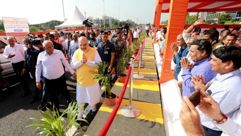अमित शाह का दो दिवसीय गुजरात दौरा आज से, मेलडी माता मंदिर में की पूजा-अर्चना
