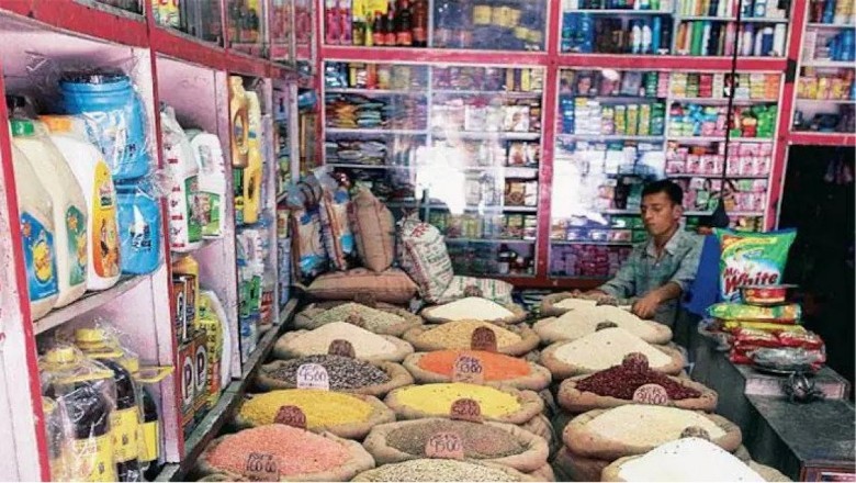 86 फीसदी लोग दुकानों से खरीदते हैं किराना सामान, दो फीसदी लोग ऑनलाइन का लेते हैं सहारा