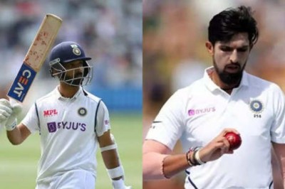 BCCI Central Contract: केंद्रीय अनुबंध खो सकते हैं रहाणे-ईशांत और साहा