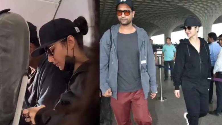 इकोनॉमी क्लास में सफर करते नजर आए विक्की-कटरीना, सादगी देख फैंस हुए फिदा
