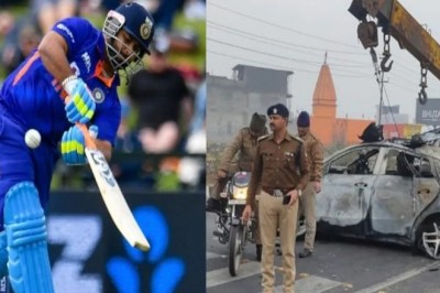 Pant Accident: घटनास्थल पहुंची फॉरेंसिक टीम, दुर्घटनाग्रस्त कार की जांच में जुटे अधिकारी