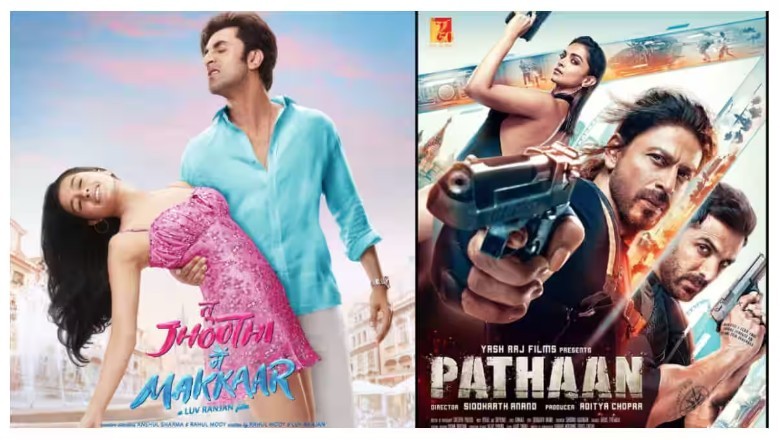 बड़े पर्दे पर एकसाथ दिखेंगे रणबीर और शाहरुख, पठान के साथ रिलीज होगा 'तू झूठी मैं मक्कार' का ट्रेलर
