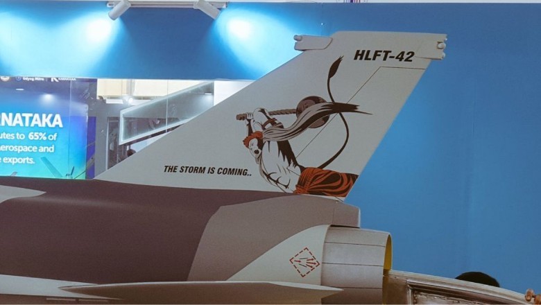 Aero India 2023: HLFT-42 विमान पर फिर दिखाई दिए 'बजरंगबली'