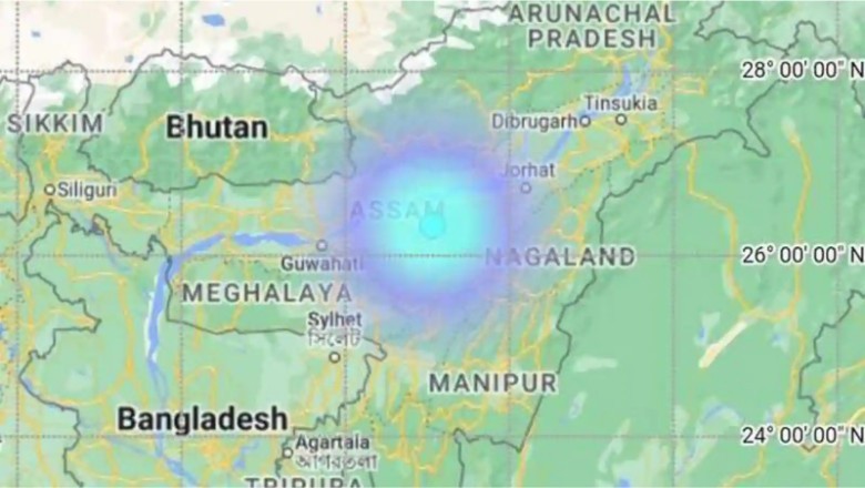 असम में लगातार दो भूकंप के झटके, हताहत की खबर नहीं