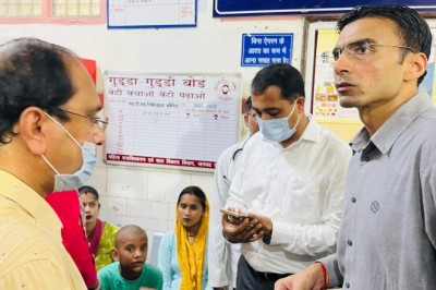 अब सरकारी अस्पताल को मिलने जा रहा है, हाईटैक सुविधायुक्त टीकाकरण कक्ष; कार्य शुरू