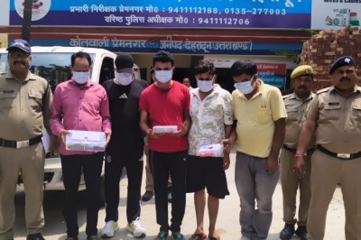 एसएसपी दून के नेतृत्व में अवैध जुए के खेल का दून पुलिस ने किया भंडाफोड़